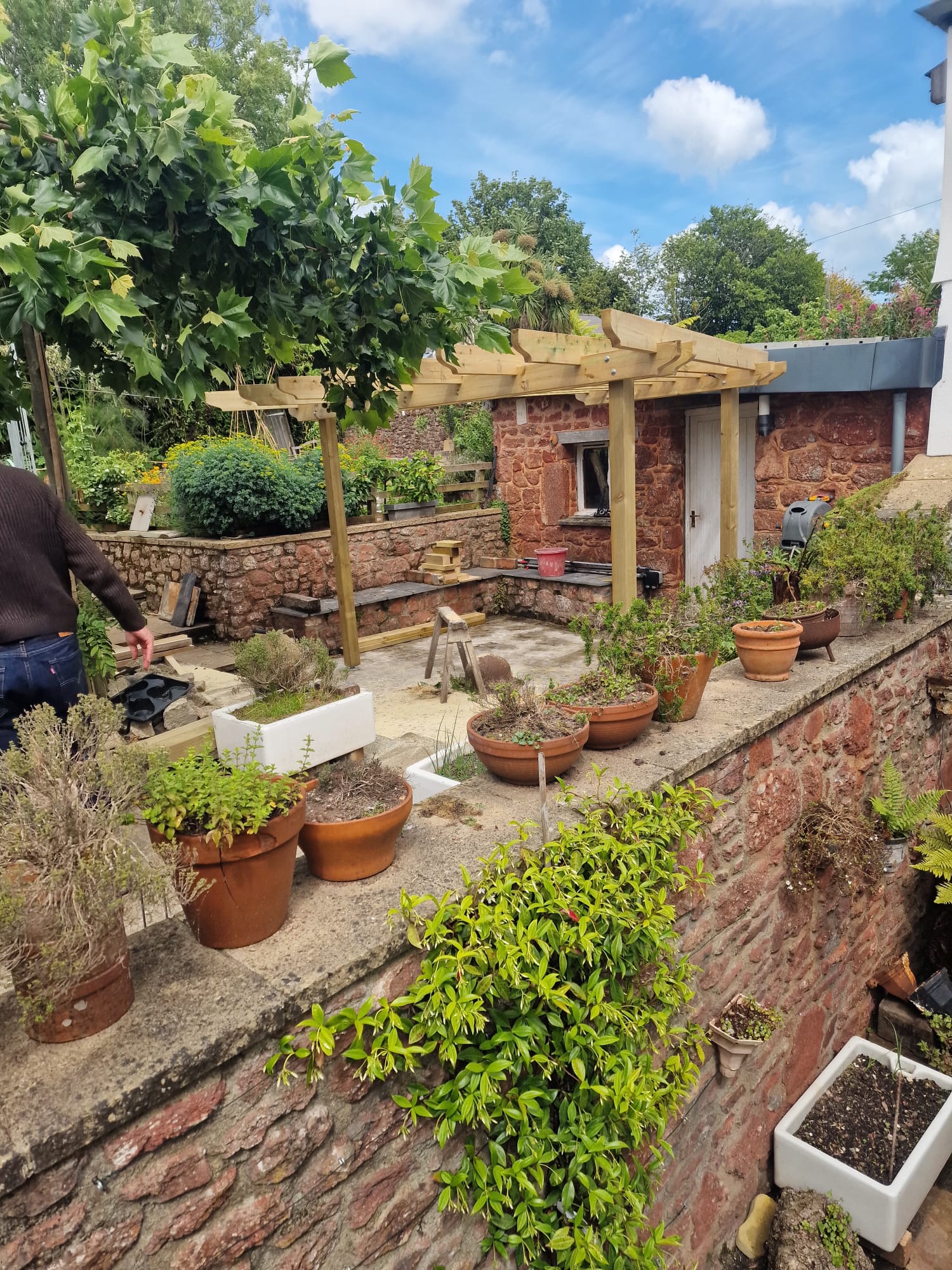 pergola outdoor carpentry torbay devon