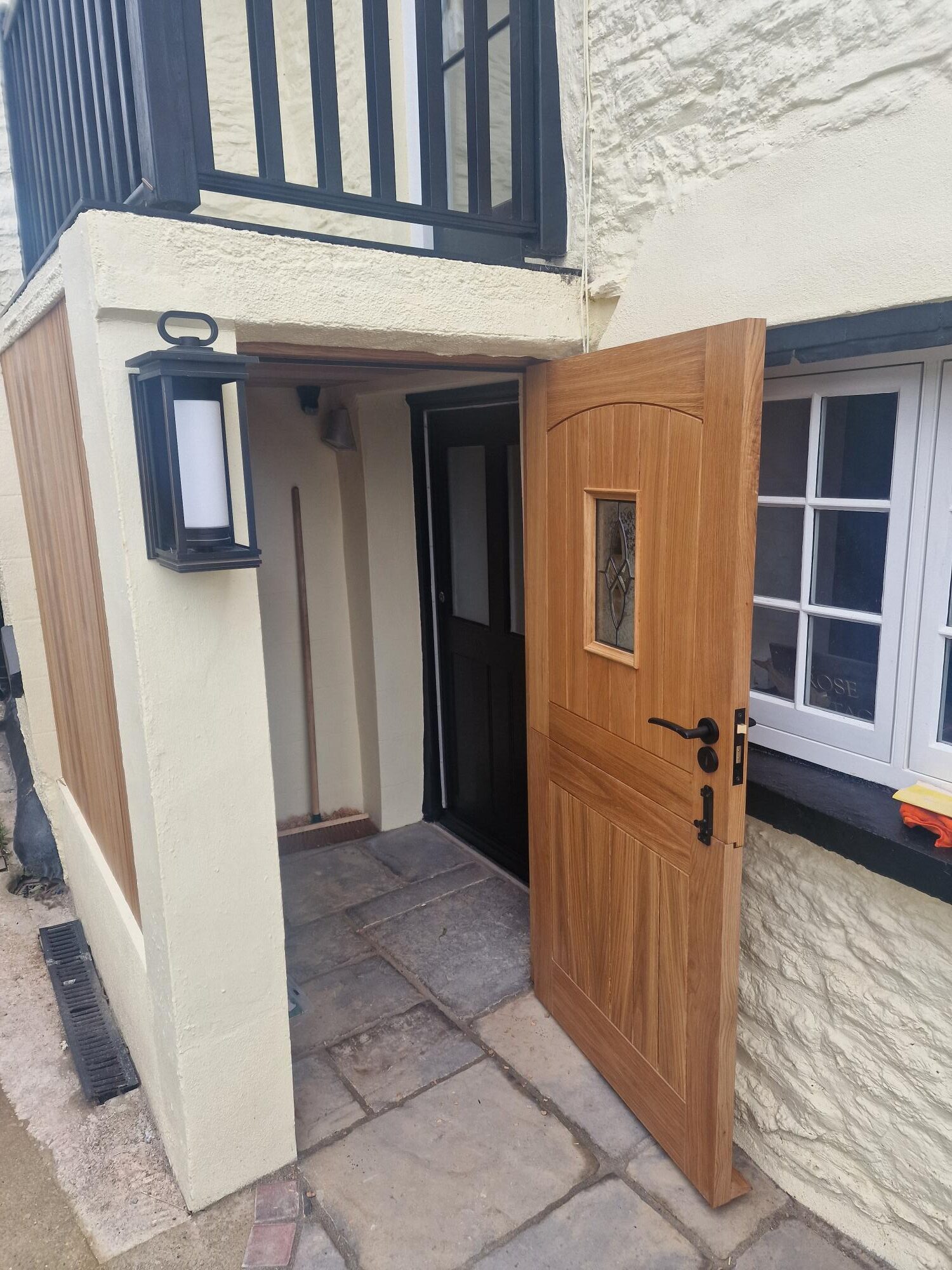 bespoke carpentry outside door torbay