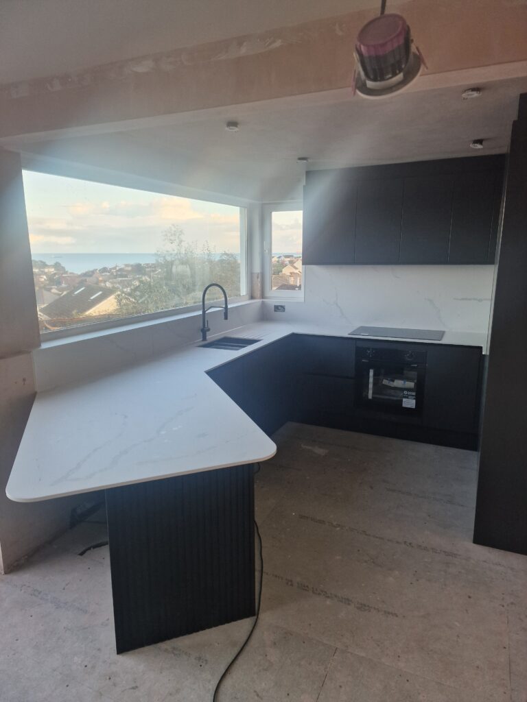 bespoke carpentry project devon kitchen