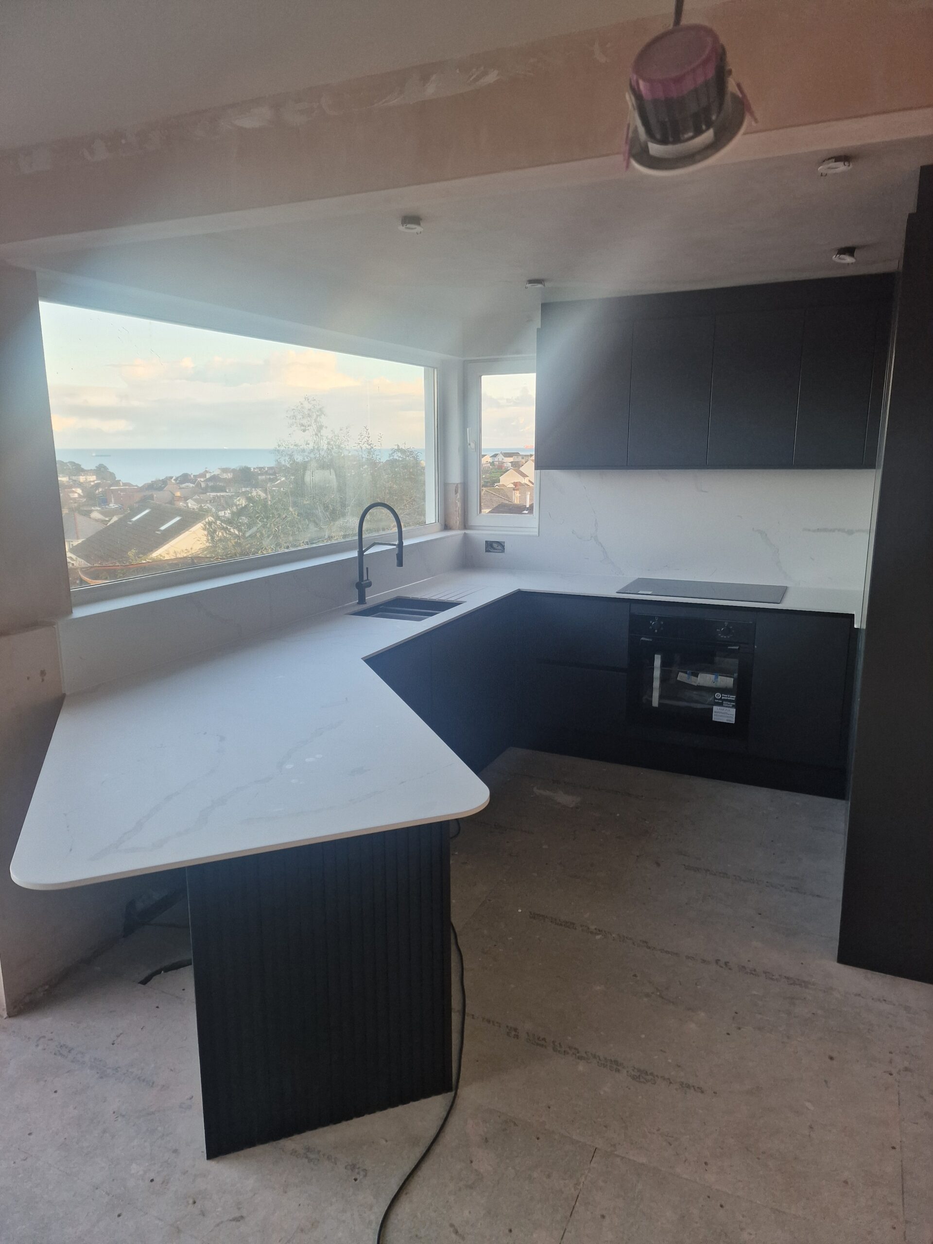 bespoke carpentry project devon kitchen