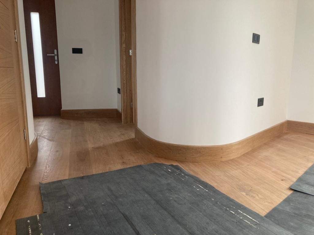 flooring project curved boards south west carpentry