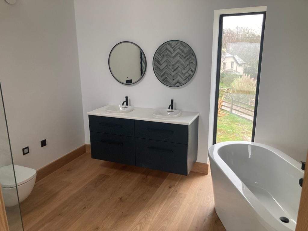 bespoke bathroom project devon