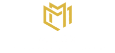 white and gold macx logo